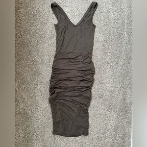 Bishop & young ruched dress S midi